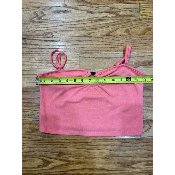 American Eagle Outfitters Barbie vibes, Pink Crop Top. Size Large. Good Conditio - Picture 4 of 4